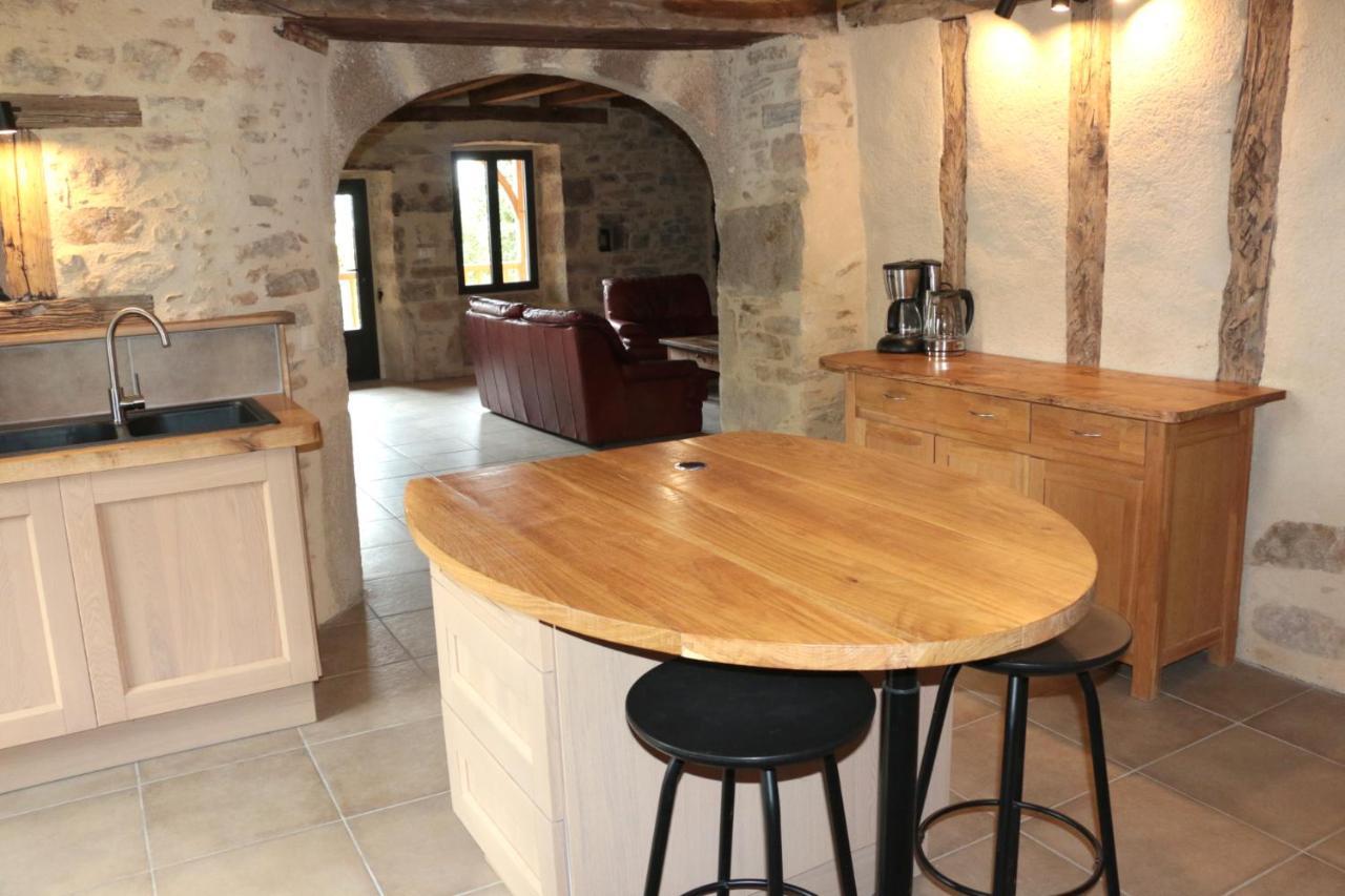 Grande Maison De Caractere En Pierres -Superbe Vue Saint-Cirgues  Eksteriør billede