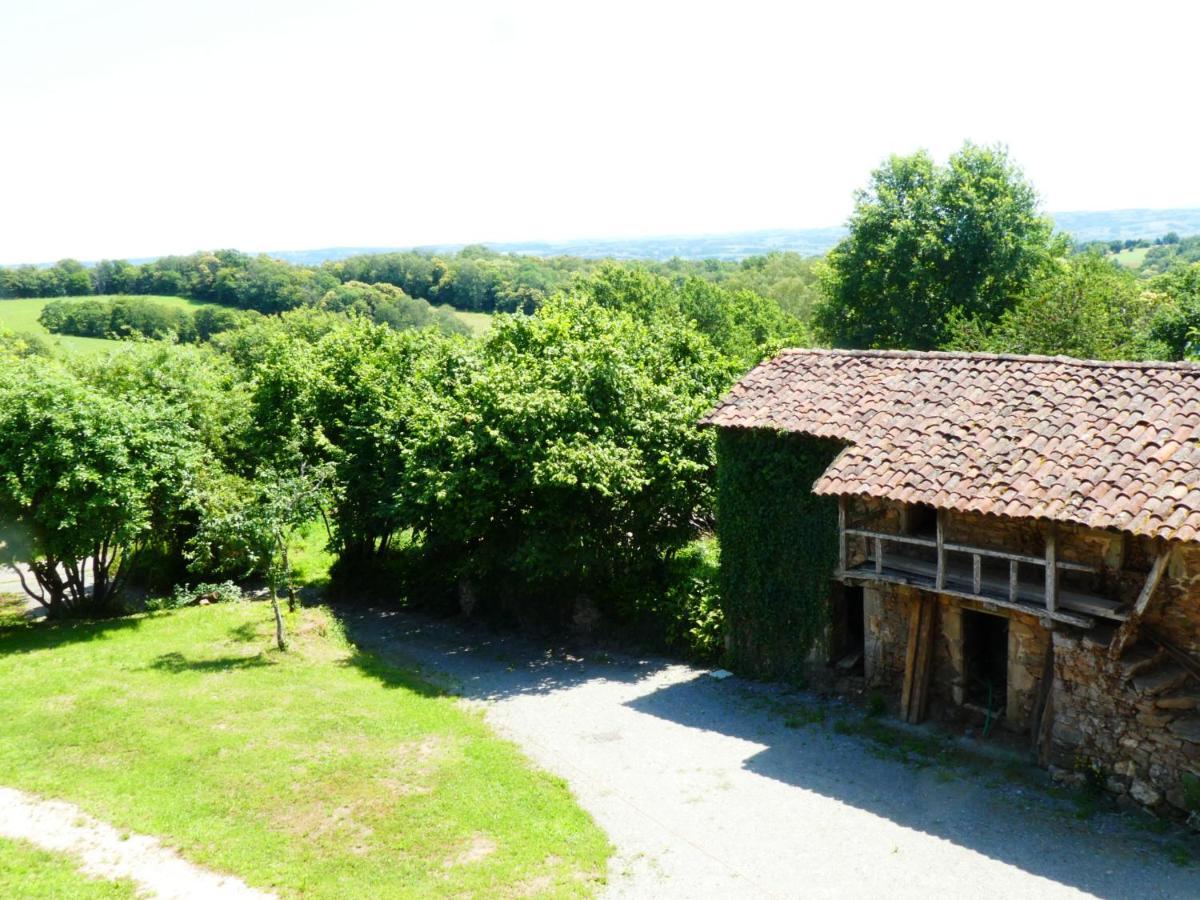 Grande Maison De Caractere En Pierres -Superbe Vue Saint-Cirgues  Eksteriør billede
