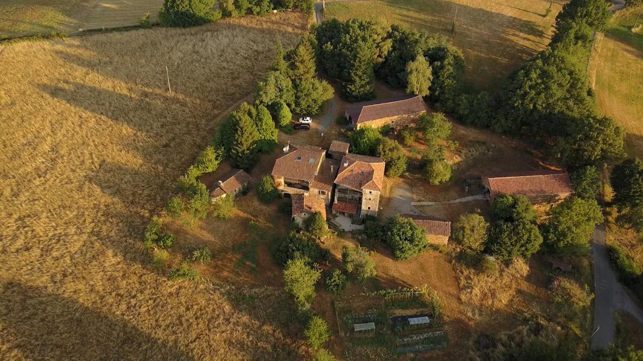 Grande Maison De Caractere En Pierres -Superbe Vue Saint-Cirgues  Eksteriør billede