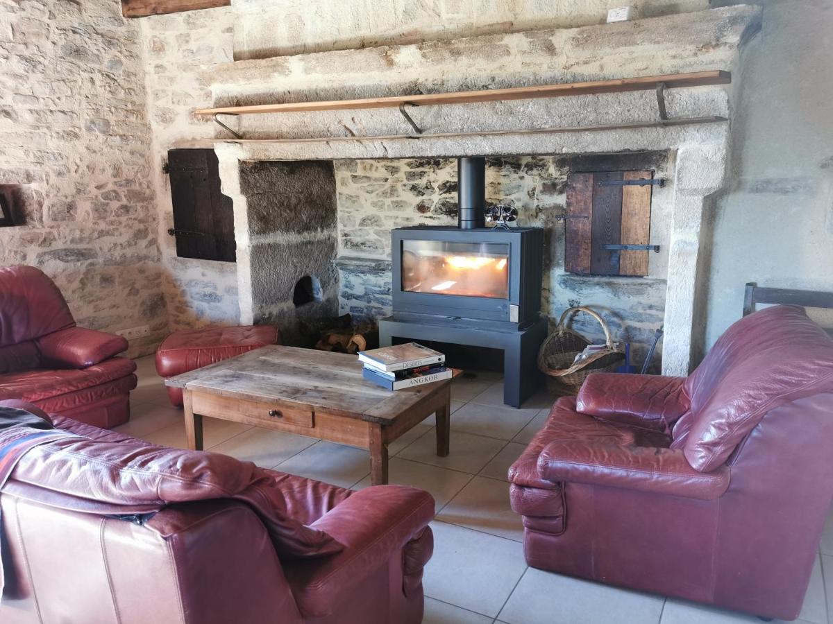 Grande Maison De Caractere En Pierres -Superbe Vue Saint-Cirgues  Eksteriør billede